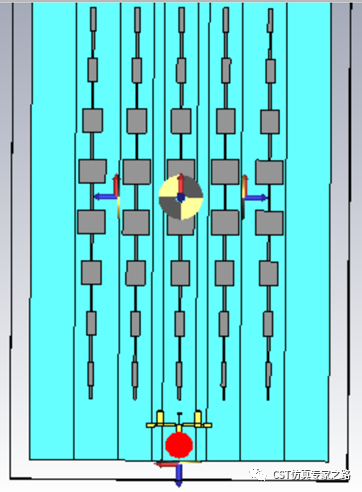 CST毫米波雷達仿真方案（六）：天線和饋電網絡集成優化設計