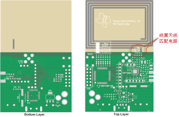 TI 13.56MHz NFC 線圈天線